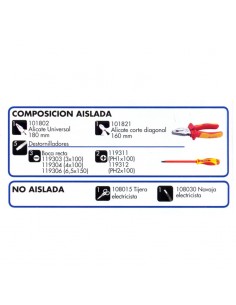 Bolsas herramientas Alyco 1000V 2