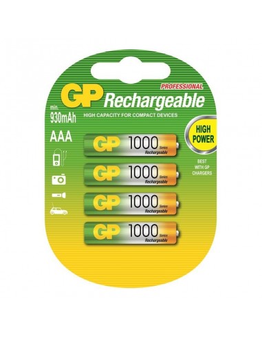 Pilas recargables GP Recyko AAA 1000mAh