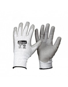 Guantes anticorte 304 de acero anticorte, guantes de trabajo de seguridad  para cocina y cocina al aire libre, brazos extendidos, para manos  izquierdas