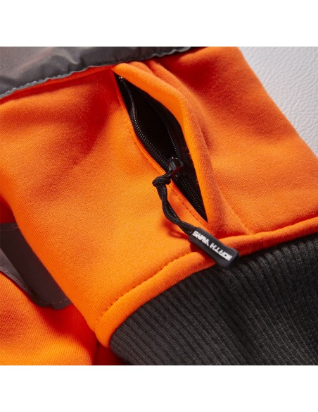 Sudadera North Ways 1222 Neon naranja