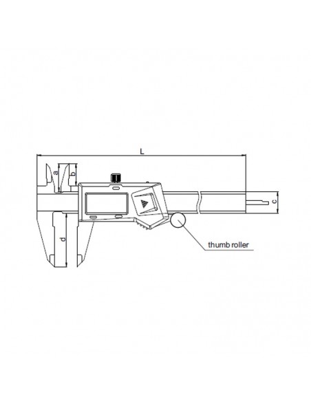 Calibre digital Insize 1108