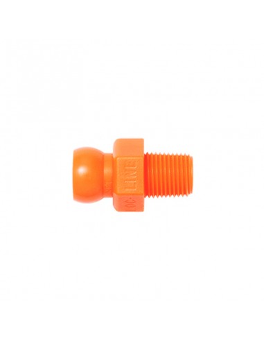 Racor Loc-Line macho 1/4"