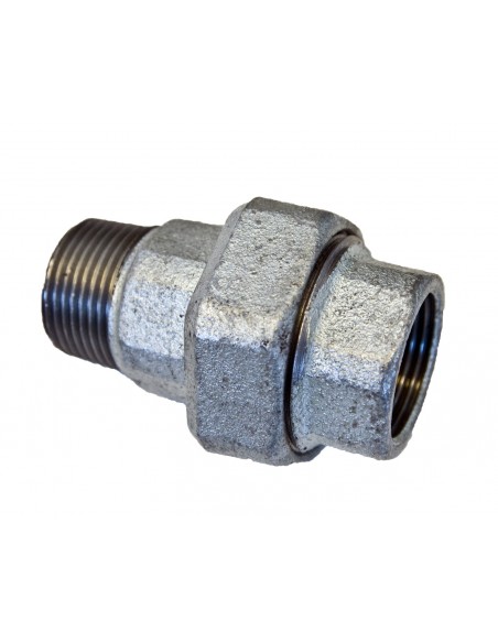 Unión macho-hembra galvanizada Fig.341