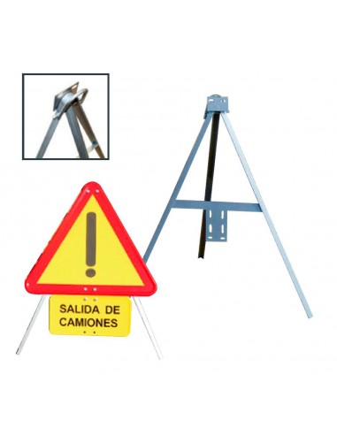 Trípode galvanizado 65x85cm