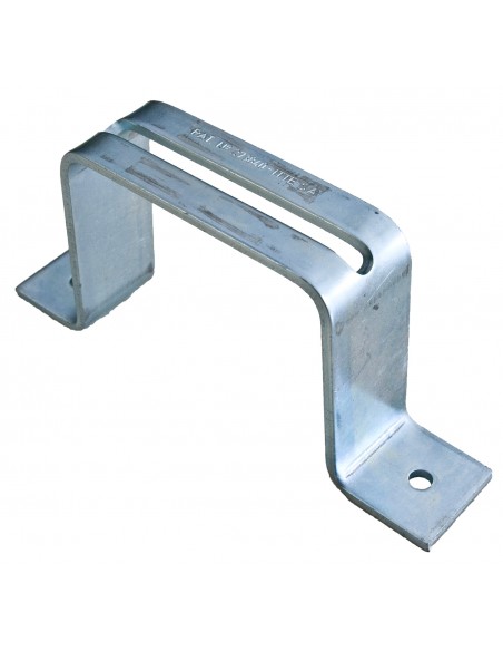 Soporte abarcón alto galvanizado