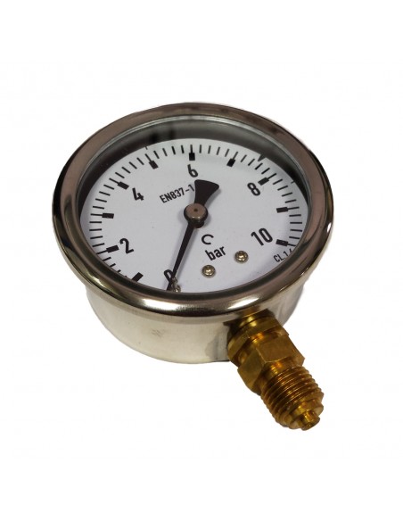 Manómetro seco  Ø63 1/4" vertical