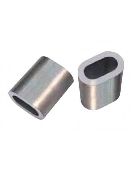 Casquillo aluminio DIN3093