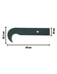 Cuchilla adaptable gancho 20mm Olfa HOB-1 2