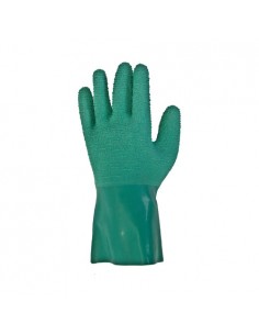 Guantes látex rugosos 195V