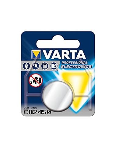 Pila botón litio Varta CR2450 3V