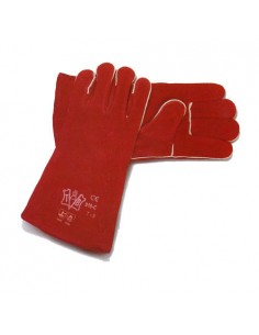 Guantes soldador rojo 910 talla 9