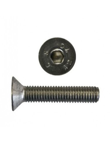 Tornillo Allen DIN 7991 inox A2