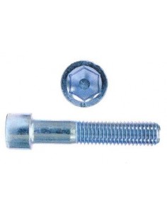 Tornillo Allen DIN 912  8.8 cincado