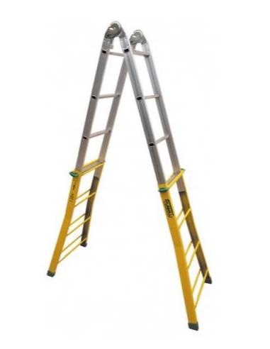 Robusto acerto 51061 Perfil angular de escalera de aluminio Fácil instalación Antideslizante Perfil de peldaño perfil de peldaño de escalera de aluminio 135cm 22x30mm bronce oscuro 