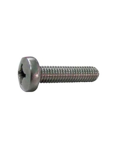 Tornillo Phillips cabeza alomada DIN 7985 inox A2