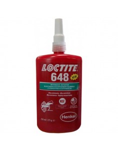 Loctite 648 retenedores alta temperatura 250ml