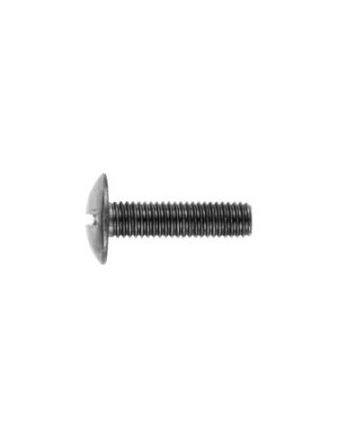 Tornillo cabeza alomada L 9040 inox A2