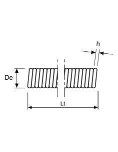 Muelle tracción cerrado AISI 316 2