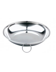 Plato camping hondo con anilla inox