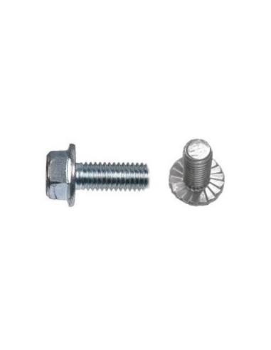 Tornillo collar grafilado DIN 6921 8.8 cincado