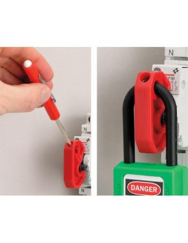 Bloqueador de disyuntor Master Lock S2393