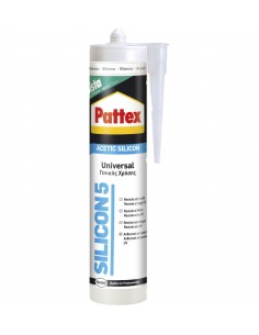 Silicona ácida multiusos 280ml Pattex Silicon 5