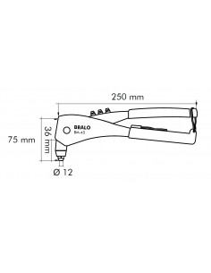 Remachadora manual Bralo BM-45 2