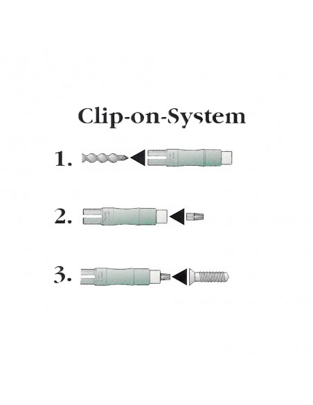 Adaptador de puntas 1/4" a broca Heco Bitro