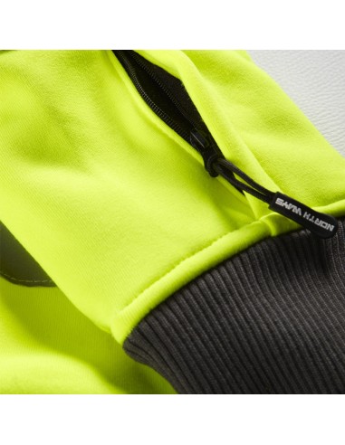 Sudadera North Ways 1222 Neon amarilla