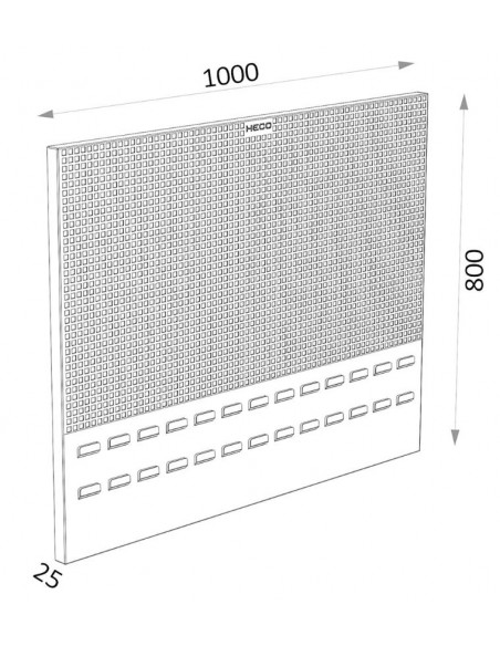 Panel herramientas Heco 145 C