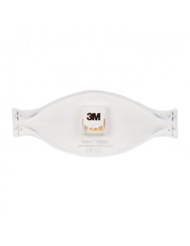 Mascarilla plegada FFP2 NR D con válvula 3M Aura 9322+