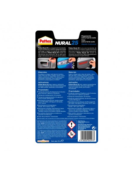 Pattex Nural 25 (11ml+ 11ml)