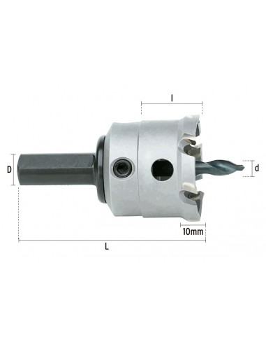 Corona metal duro TCT Hepyc 7101