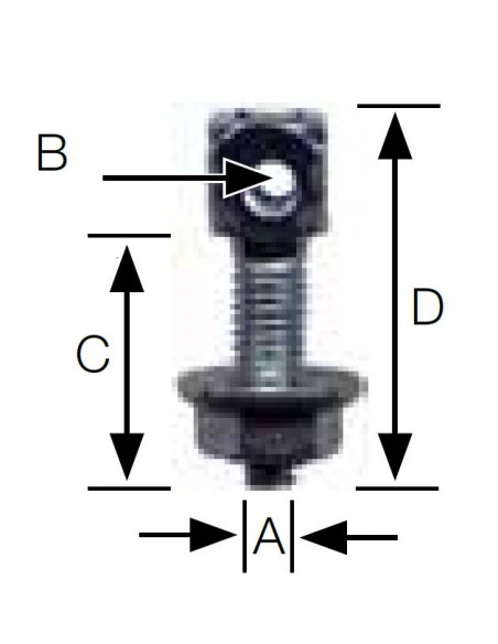 Adaptador roscado suspensión Gripple GRIPADAP