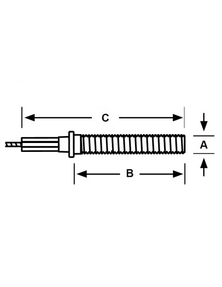 Fijación roscada Gripple HF-SG (10 uds.)