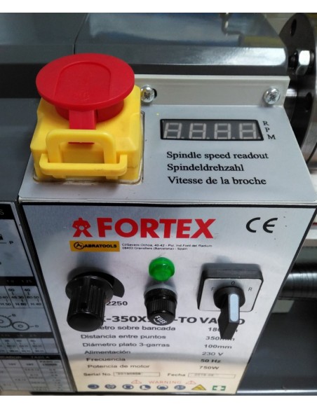 Torno Fortex FTX-350x180-TO Vario