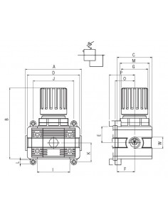 Regulador Aignep T020 2