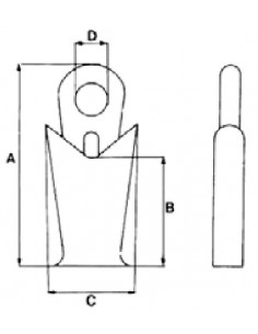 Cierrasacos Boss acero inox 2