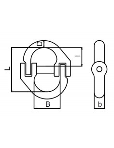 Conector BMM pintado amarillo 2