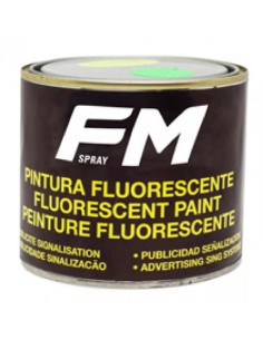 Pintura fluorescente amarilla 500ml