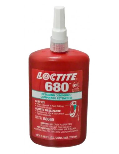 Loctite 680 retenedor fijación rápida