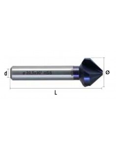 Avellanador HSSCO DIN 335 C Hepyc 5119 2