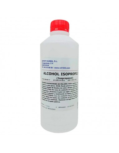 Alcohol Isopropílico - Botella 1L