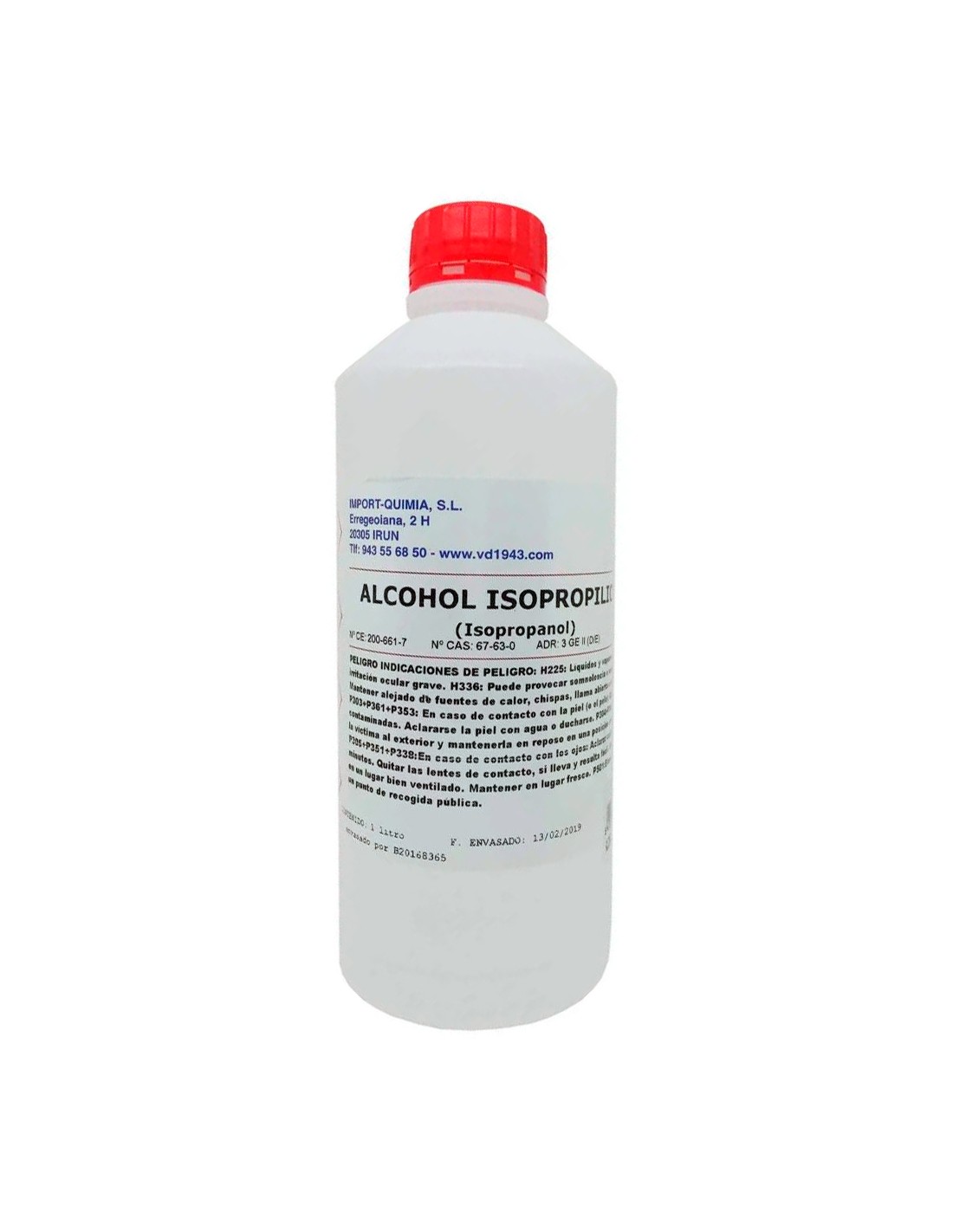 PRODUCTOS QUIMICOS - ALCOHOL-ISOPROP