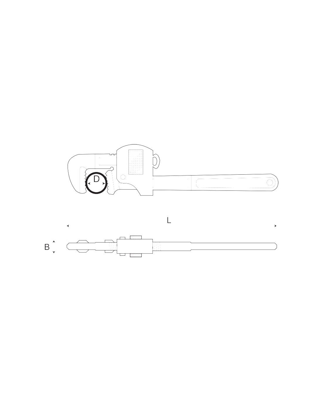 LLAVE GRIFA 361 BAHCO