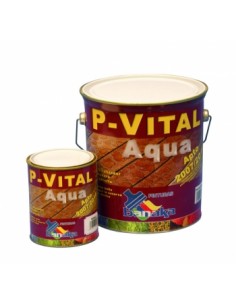 Lasur al aqua satinado incoloro 4L Banaka P-Vital