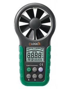 Anemómetro y caudalímetro digital profesional Acha 50052
