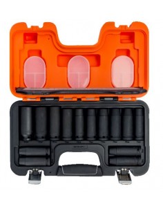 Juego 14 vasos de impacto 1/2" Bahco DD/S14 2