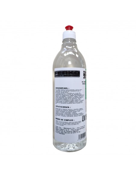Gel hidroalcohólico sanitizante higienizante 1L