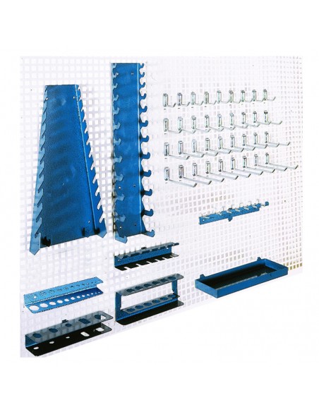 Kit 43 soportes herramientas mecánico